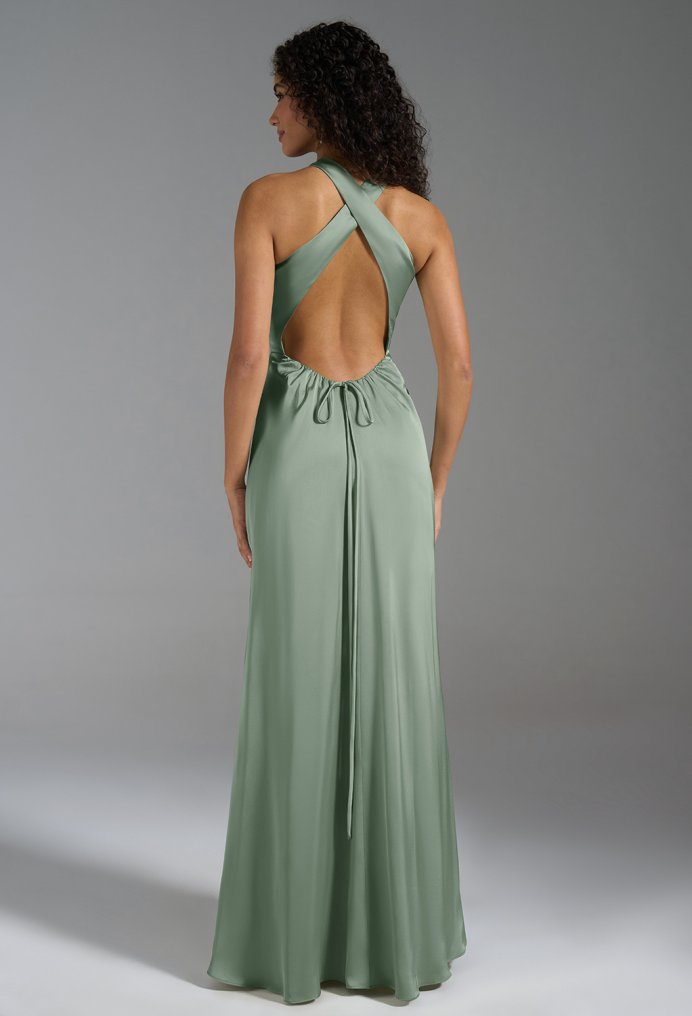 AW Xanthe Oil Green  Wedding Guest Dresses